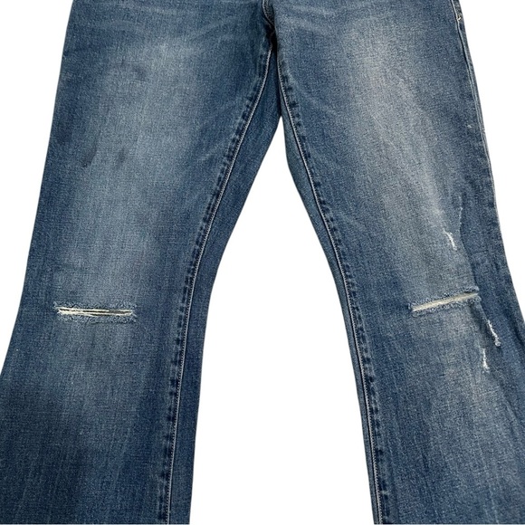 Flared Blue Denim Jeans - Picture 3 of 12